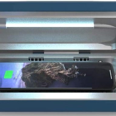 PhoneSoap Go Battery-Powered Smartphone Sanitizer & Portable Charger