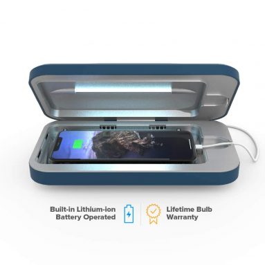 PhoneSoap Go Battery-Powered Smartphone Sanitizer & Portable Charger