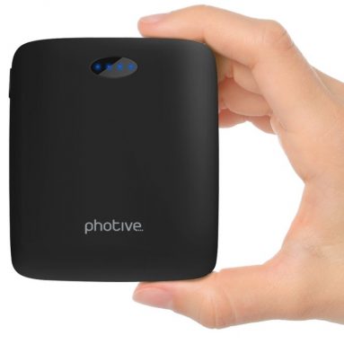 Photive 12000mAh Dual USB Portable Battery Charger
