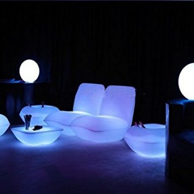 Pillow Lounge Chair LED luminous furniture sofa decorating