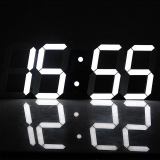 Pinty Multi-Functional Remote Control Large LED Digital Wall Clock