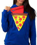 Pizza Pocket Hoodie Novelty Pullover Sweatshirt