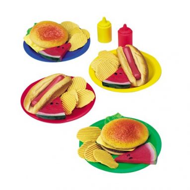34 piece Bar-B-Que Play Food for kids