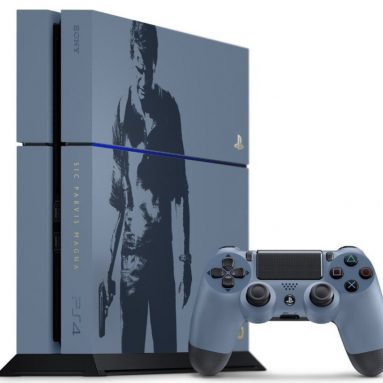 PlayStation 4 500GB Console – Uncharted 4 Limited Edition Bundle