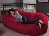 Plush Bean Bag Sofas with Super Soft Microsuede Cover
