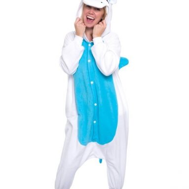 Plush One Piece Cosplay Animal Costume