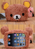 Plush Toy Cell Phone Case (iPad Mini, Brown Bear)