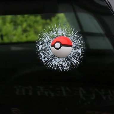 Pocket Monsters Car Window Sticker 3D Car