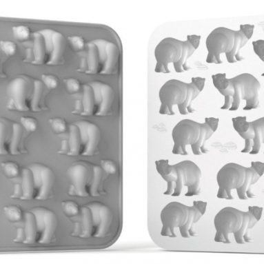 Polar Bear Flexible Silicone Chocolate Jelly and Candy Mold