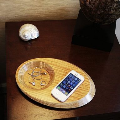 Pond Duo Wireless Charging Valet Tray for iPhone 8, iPhone 8 Plus, iPhone X