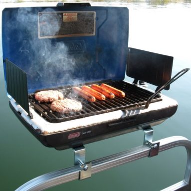 Pontoon Grill Bracket Set