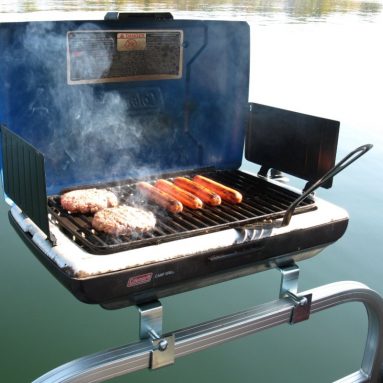 Pontoon Grill Bracket Set