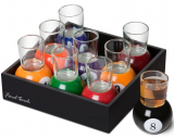 Pool Shots Glass Set