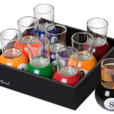 Pool Shots Glass Set
