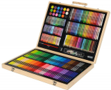 Portable Art Set – Kid’s Wood Art Case