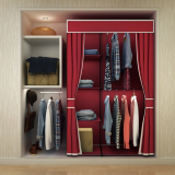 Portable Clothes Closet Wardrobe Storage Organizer