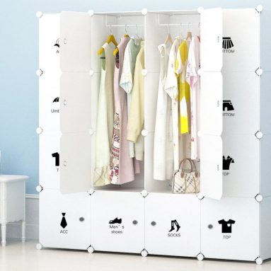 Portable Clothes Closet Wardrobe