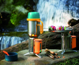 Portable Grill and KettlePot Attachments and USB FlexLight