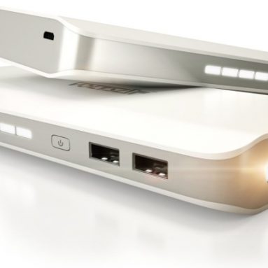 Portable High Capacity Dual-Port External Battery Pack