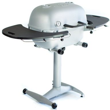 Portable Kitchen Charcoal Grill Smoker Combo