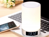 Portable LED touch Lamp Stereo Bluetooth 4.0 Speaker with Color Change Mode