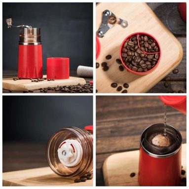 Portable Manual Coffee Grinder Set