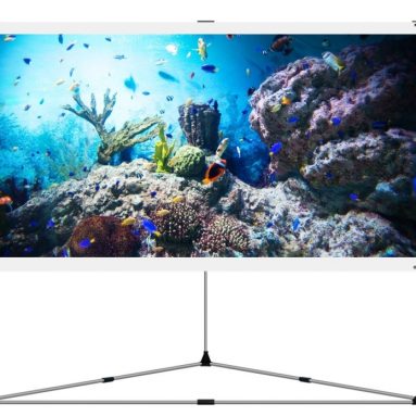 Portable Outdoor Projection Screen and Setup Stand