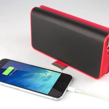 Portable Outdoor/Indoor Powerful Bass Wireless Bluetooth Speakers WITH Emergency Power Bank