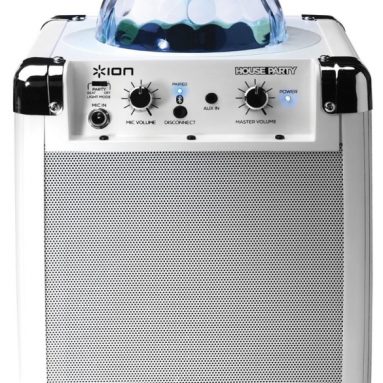 Portable Sound System with Built-In Light Show