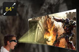 Portable Theater Video Glasses  84 Inch Virtual Screen Size