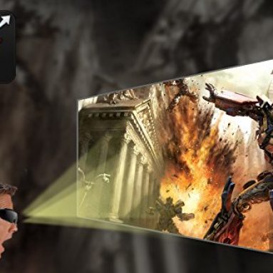 Portable Theater Video Glasses  84 Inch Virtual Screen Size