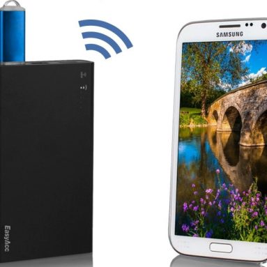 Portable Wifi Wireless SD Card Reader & USB External HDD / SDD / USB Flash Disk Reader