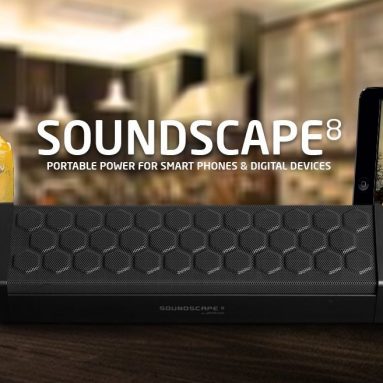 Portable Wireless Bluetooth Speaker with 8 Hour Battery and Built in Speakerphone