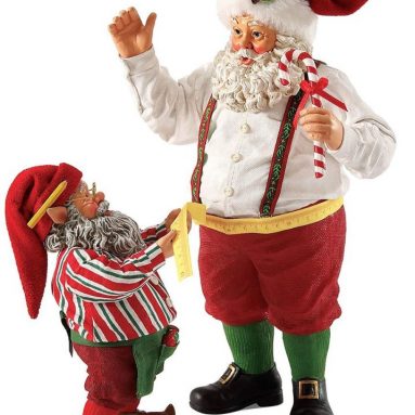 Possible Dreams Santas Measuring The Holiday Santa