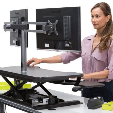PowerDesk Electric Standing Desk Converter