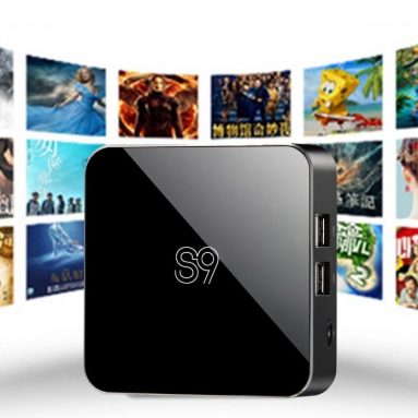 PowerLead Ptox P1020 S9 Android Smart TV Box Quad Core Fully Loaded 3D Blu-ray XBMC 4K Streaming Media Player Smart Mini TV Box