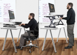 Preassembled Height Adjustable Desk Sit  Stand Elevating Desktop