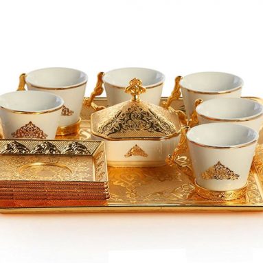 Premium Gold plated Coffee Set