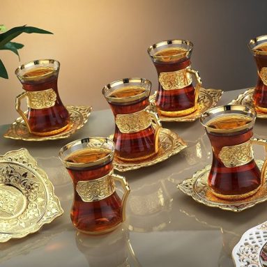 Premium Gold plated Tea Set