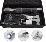 Solar Flashlight Survival Kit With Axe Multitool Rechargeable Auto Emergency Kit
