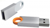 Premium USB 3.0 Orange/Silver USB Flash Memory Drive