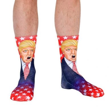 Presidential Candidate Donald Trump Crew Socks
