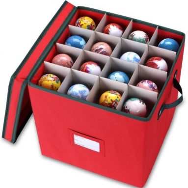 Primode Holiday Ornament Storage Chest