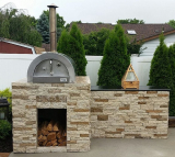 Professional Stainless Steel Wood Fired Pizza Oven