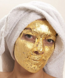 Pure 24k Gold Leaf Skin Care Mask