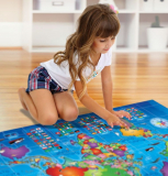 Push-To-Talk Kids World Map