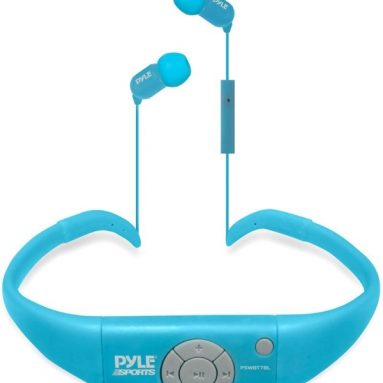 Pyle Active Sport Bluetooth 2-in-1 Waterproof Headset