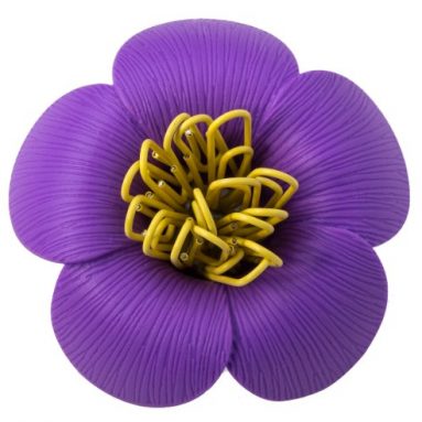 clip holder BLOSSOM Purple