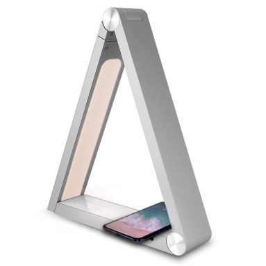 Qi Wireless Charger light Desk Lamp LED for iPhone X8, Galaxy S8 S9 with Intelligent 5 Touch Sensitive Lighting Levels