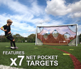 QuickPlay PRO Soccer Goal Target Nets 7 Scoring Zones